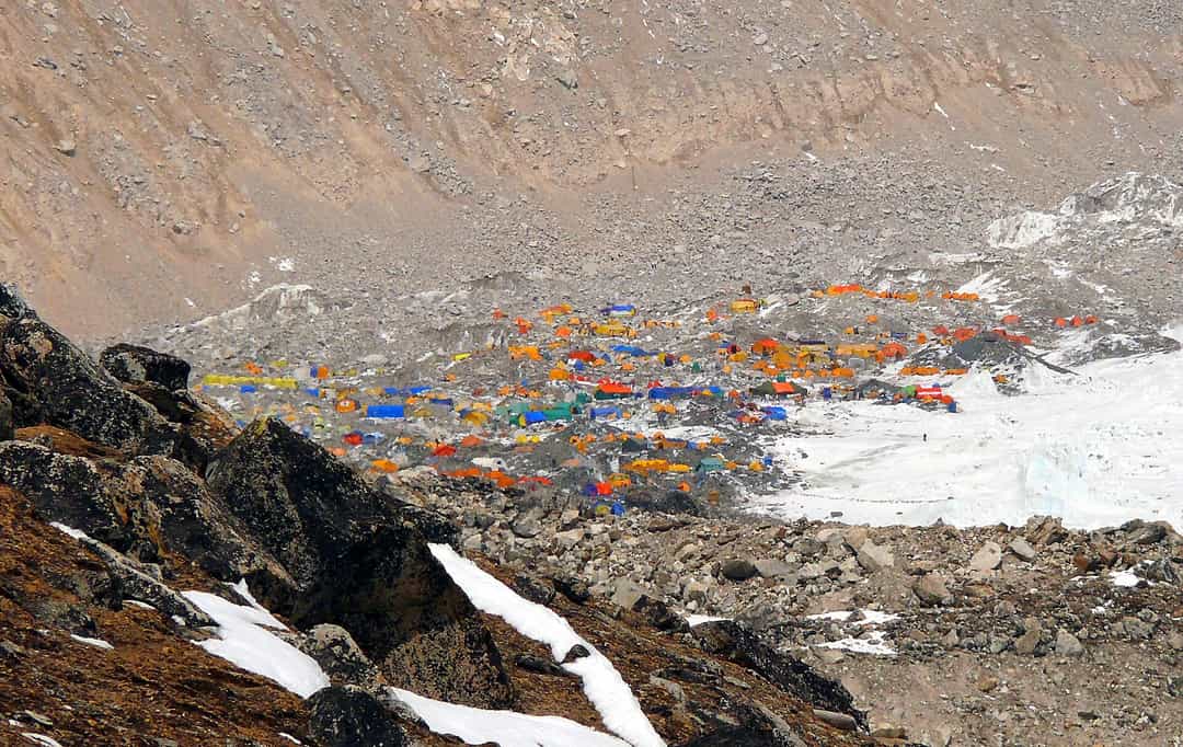 Everest Base Camp from Kala Patther